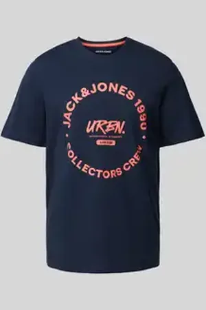 JACK & JONES T-shirt met labelprint, model 