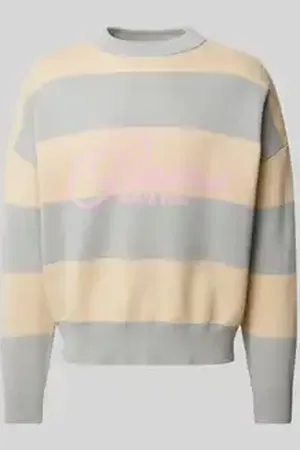 Prohibited Gebreide pullover met labelprint