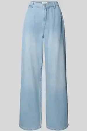 MSCH Wide leg jeans met steekzakken, model 