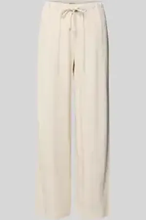 ONLY Ruime broek van een mix van viscose en linnen, model 
