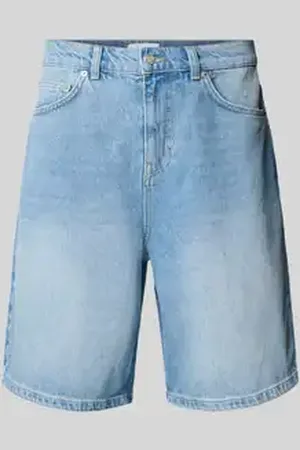 Les Deux Baggy fit korte jeans in 5-pocketmodel, model 