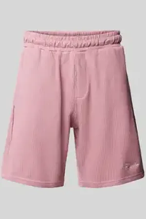 Pegador Relaxed fit korte broek in riblook, model 