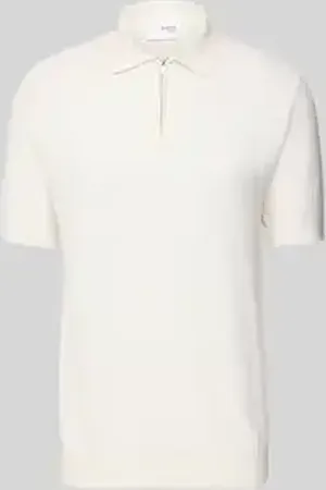 SELECTED Poloshirt met korte ritssluiting