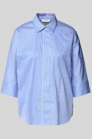 Christian Berg Regular fit blouse met 3/4-mouwen
