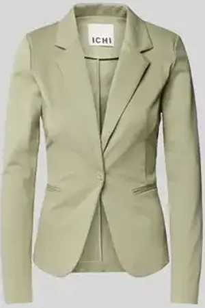 Ichi Slim fit blazer met paspelzakken, model 