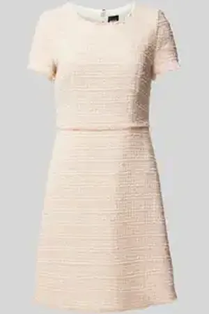 HUGO BOSS Mini-jurk met structuurmotief, model 