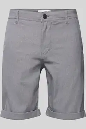 SELECTED Slim fit korte broek met structuurmotief, model 