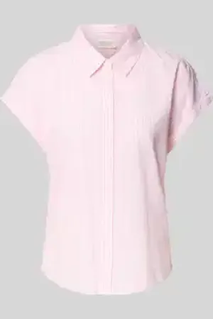 TOM TAILOR Loose fit blouse van puur katoen