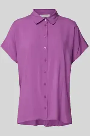 Christian Berg Regular fit overhemdblouse met kapmouwen