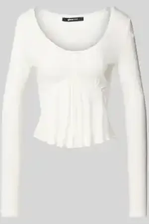 Gina Tricot Shirt met lange mouwen en kant