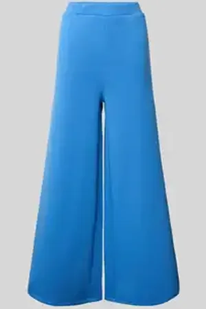 VILA Wide leg stoffen broek met steekzakken, model 