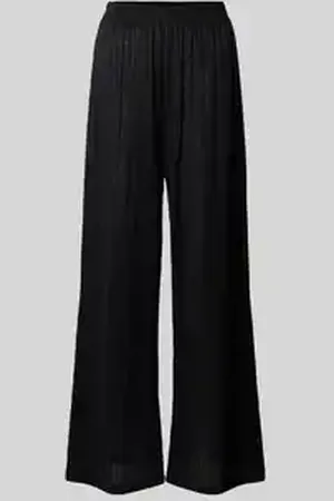 Pieces® Loose fit strandbroek in semi-transparante look, model 