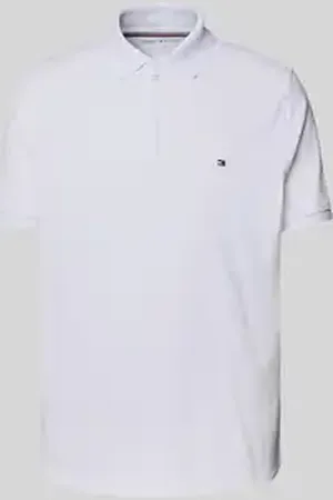 Tommy Hilfiger Regular fit poloshirt van katoenmix