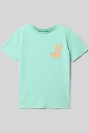 QS by s.Oliver Regular fit T-shirt van puur katoen