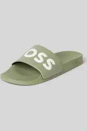 HUGO BOSS Slippers met labelprint, model 