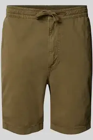 Alpha Industries Korte broek met elastische band en tunnelkoord