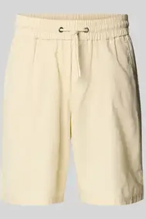 Blend Regular fit sweatshorts van linnenmix, model 