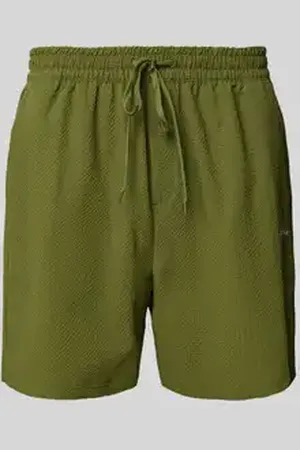 Les Deux Regular fit zwembroek met structuurmotief, model 