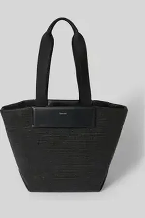 Calvin Klein Shopper met structuurmotief, model 