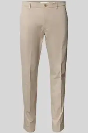 Drykorn Chino met persplooien, model 
