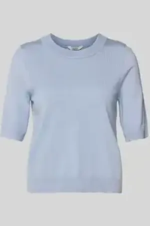 mbyM Gebreid shirt met ronde hals, model 