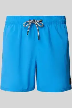 Fire + Ice Korte regular fit broek met labelpatch, model 