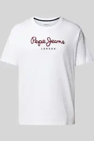 Pepe Jeans T-shirt met labelprint
