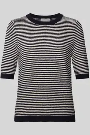 Christian Berg Gebreide pullover met 1/2-mouwen