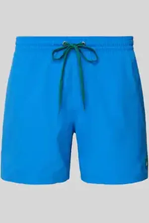 Quiksilver Zwembroek met labeldetail en elastische band