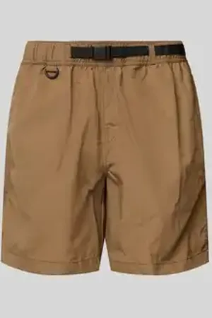 Woodbird Korte regular fit broek met riem, model 