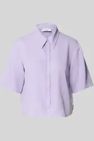 Marc O’ Polo Korte overhemdblouse met knoopsluiting