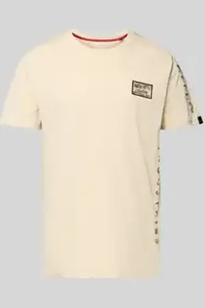Alpha Industries T-shirt met ronde hals, model 