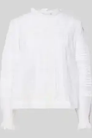 Neo Noir Blouse met knoopsluiting aan de achterkant, model 