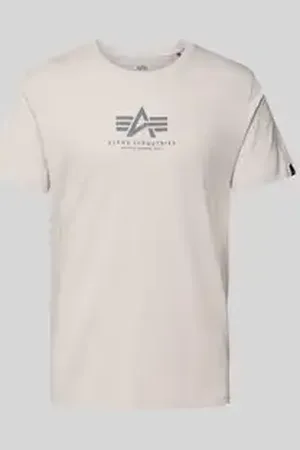 Alpha Industries T-shirt met labelprint