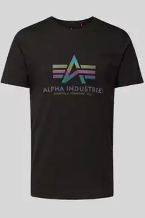 Alpha Industries T-shirt met labelprint