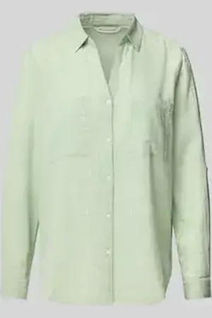 TOM TAILOR Regular fit overhemdblouse met opgestikte borstzakken