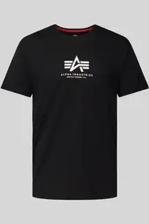 Alpha Industries T-shirt met labelprint
