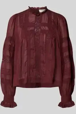 Neo Noir Blouse met knoopsluiting aan de achterkant, model 