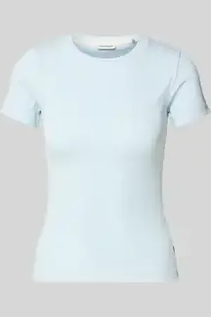 Guess Slim fit T-shirt in riblook