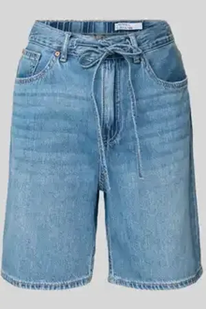 VERO MODA Relaxed fit korte jeans van een mix van katoen en lyocell, model 
