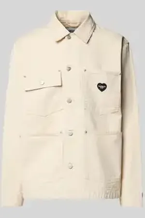 Carhartt Jeansjack met opgestikte zakken, model 