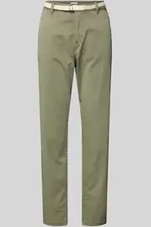 QS by s.Oliver Regular fit chino van katoenmix