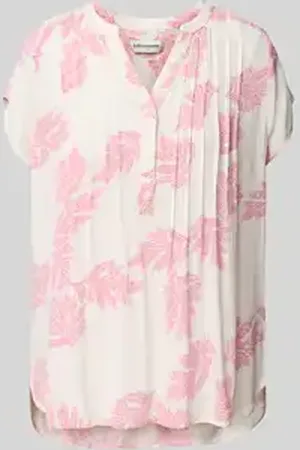 Lollys Laundry Blouse van viscose met V-hals, model 