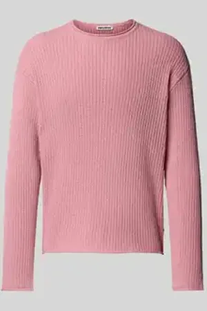 Review Loose fit gebreide pullover met ronde hals