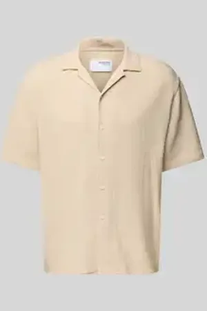 SELECTED Vrijetijdsoverhemd met knoopsluiting
