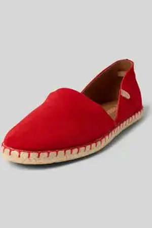 Verbenas Espadrilles van leer, model 
