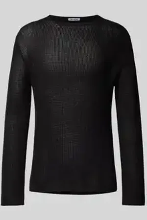 Review Gebreide pullover met ronde hals
