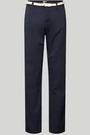 QS by s.Oliver Regular fit chino van katoenmix