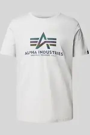 Alpha Industries T-shirt met labelprint