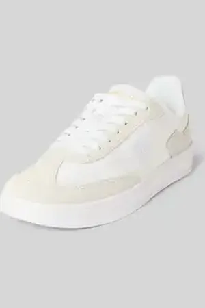 Tommy Hilfiger Lage sneakers met applicaties van echt leer, model 